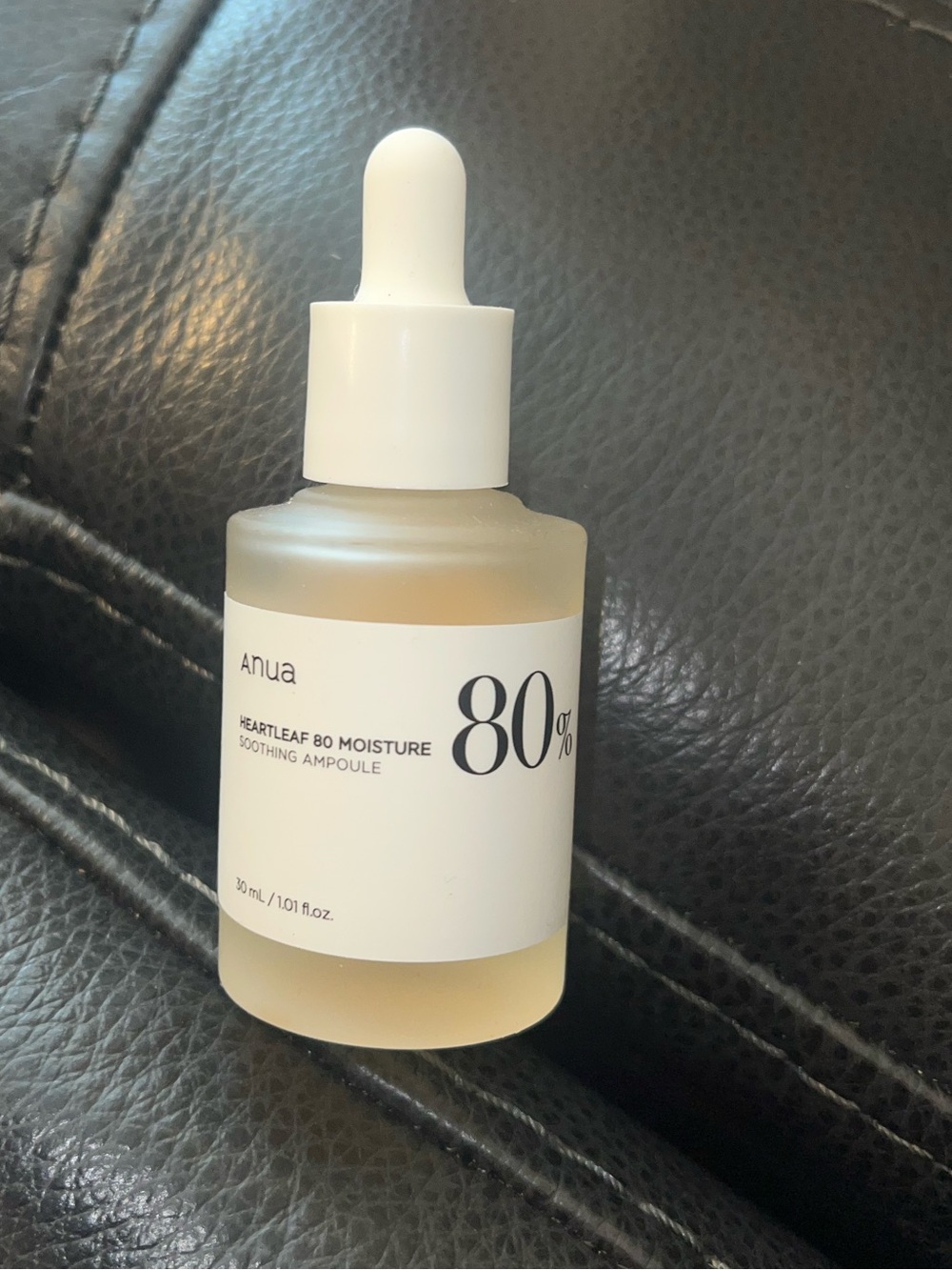 New Anua Heartleaf 80 moisture soothing ampoule